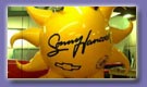 Sun helium balloons for auto dealer - Your custom helium balloon made in USA.