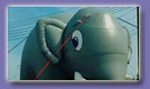 Advertising Inflatables - Elephant cold-air inflatables - Traffic Builders - Promotions for sale and rent.