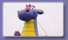 Dragon and Happy Dinosaur Advertising Inflatables