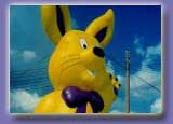 Bunny Advertising Inflatables - Rabbit balloons from 25ft. for sale and rent.