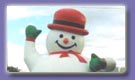 Snowman Inflatables - snowman advertising balloons available for sale and rent.