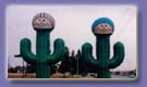 Cactus Inflatables - giant cactus( Saguaro) balloons for sale and rent.